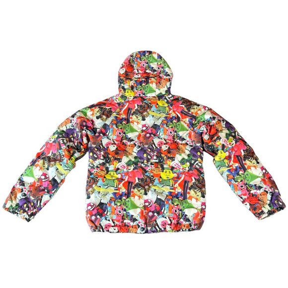 NWT Kidrobot x Burton Toypile 2L Down Gore-Tex Snowboard Jacket Coat Size Medium - Picture 3 of 14